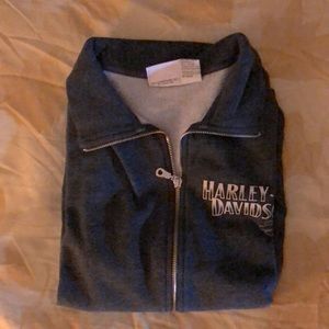 Harley Davidson zippered vest